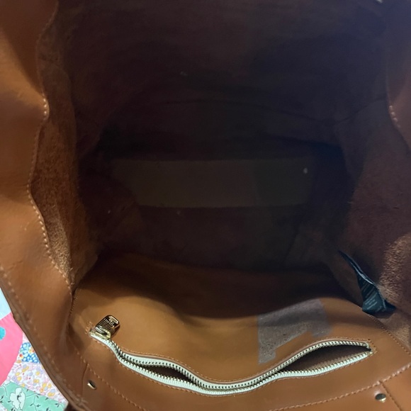 Vintage Ralph Lauren, Lauren RL Chestnut Leather Tote, Europe Sample Development - Picture 6 of 7